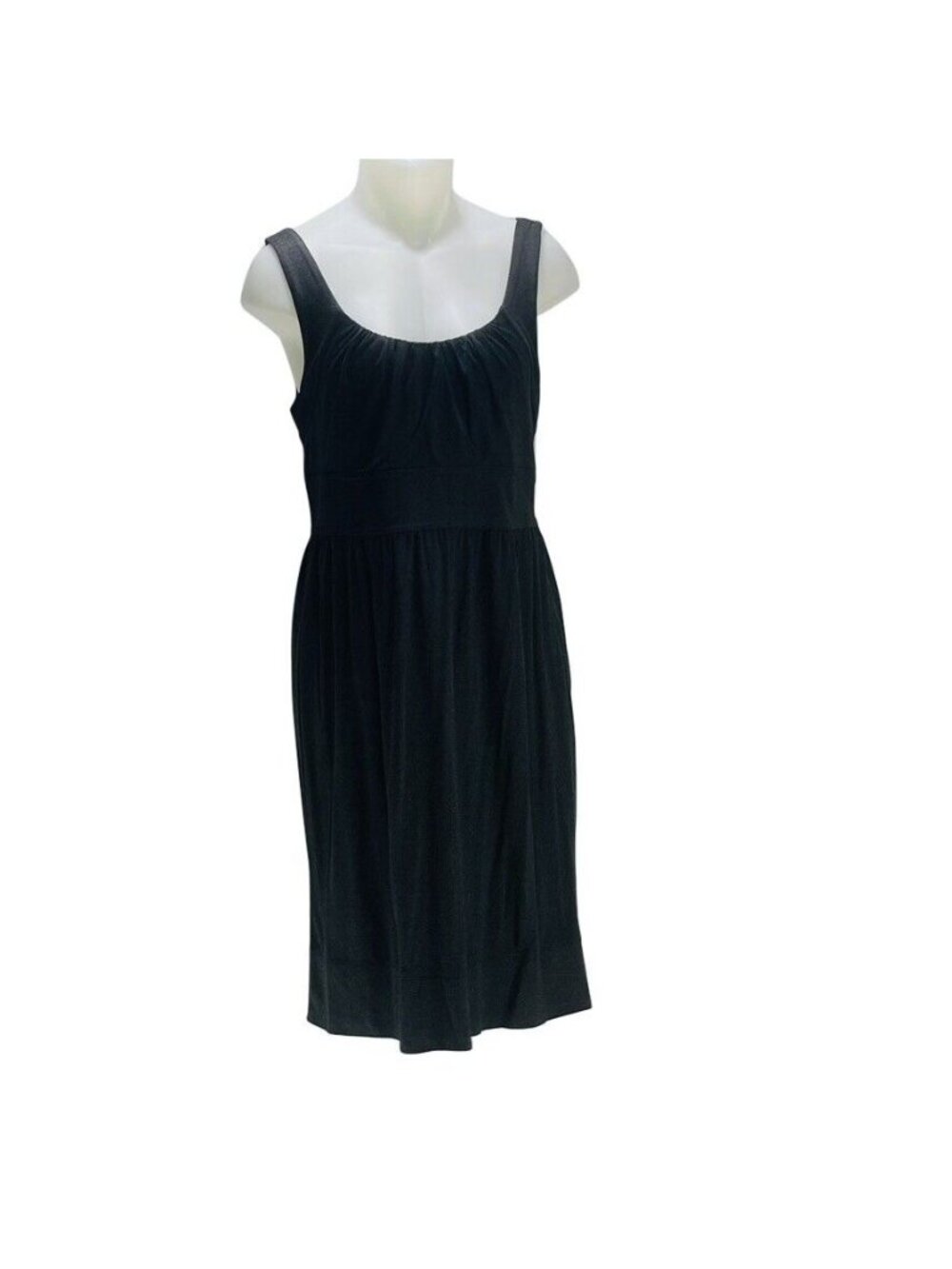 Ann Taylor Loft Womens Black Sleeveless Empire Waist Dress Size 8